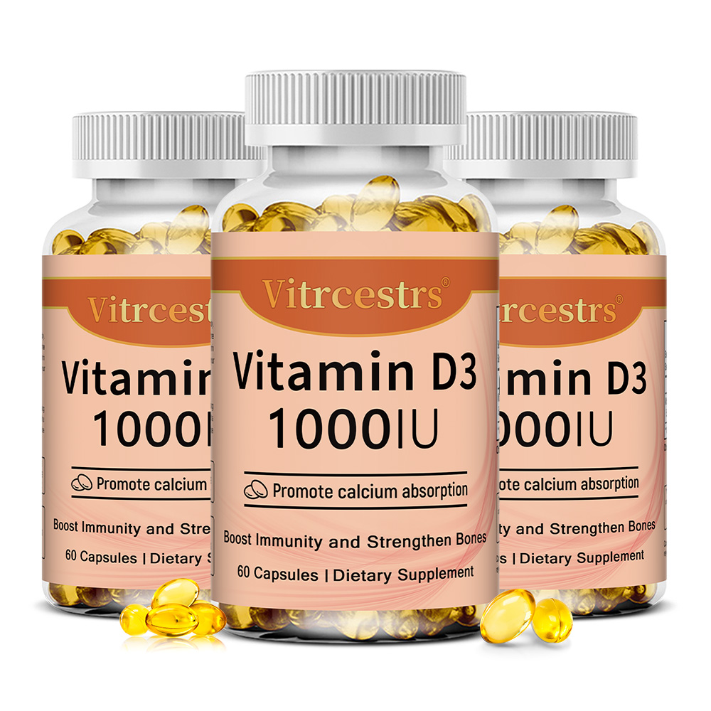 Health Wellness & Nutrition Center Llc - كبسولات فيتامين د3 1000 وحدة دولية،