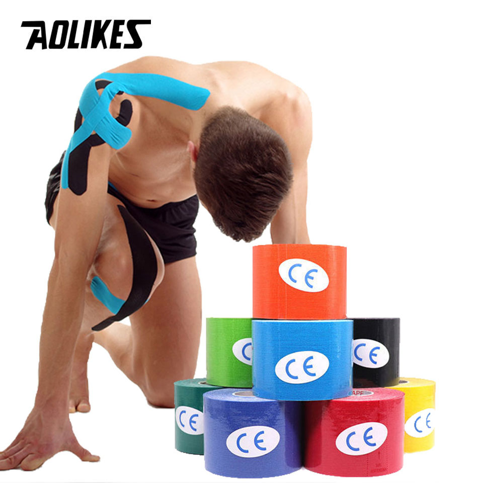 Kinesiology Tape Sports - AOLIKES 2 حجم شريط علم الحركة