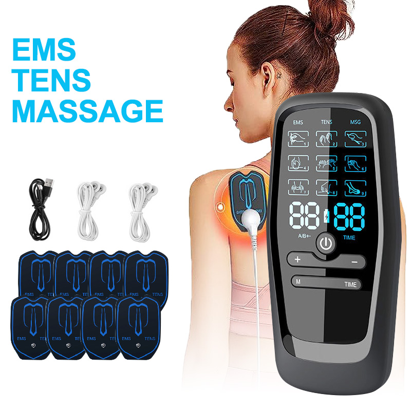 Tens Pain Relief Unit - EMS وحدة التحفيز الكهربائي للعضلات ذات