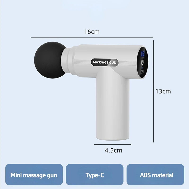 Massage Gun Deep Tissue - USB تدليك صغير بندقية اللفافة آلة