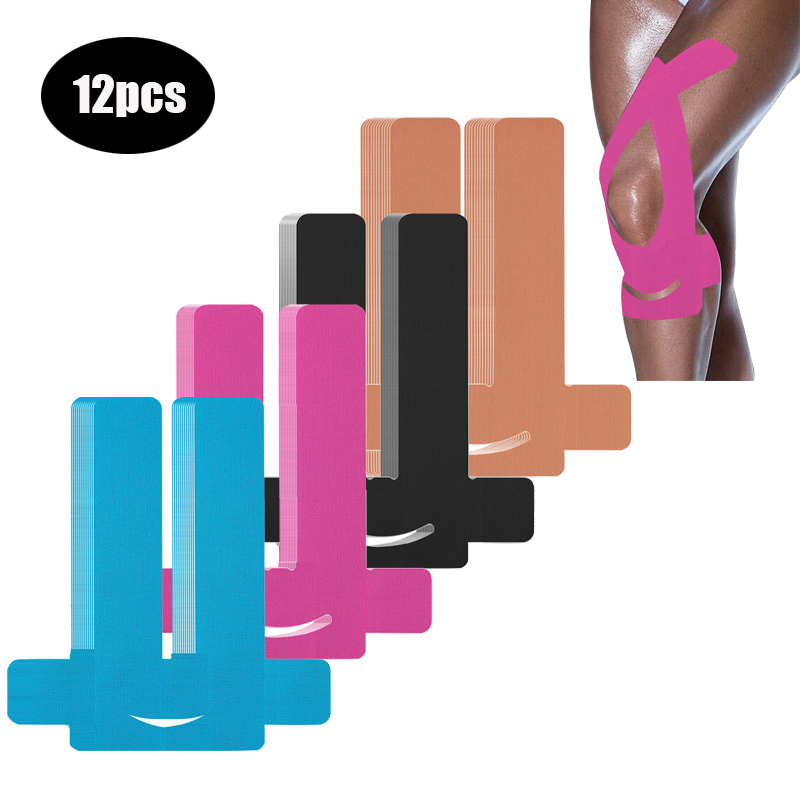 Kinesiology Tape Sports - 6/12 قطعة شريط علم الحركة مسبق