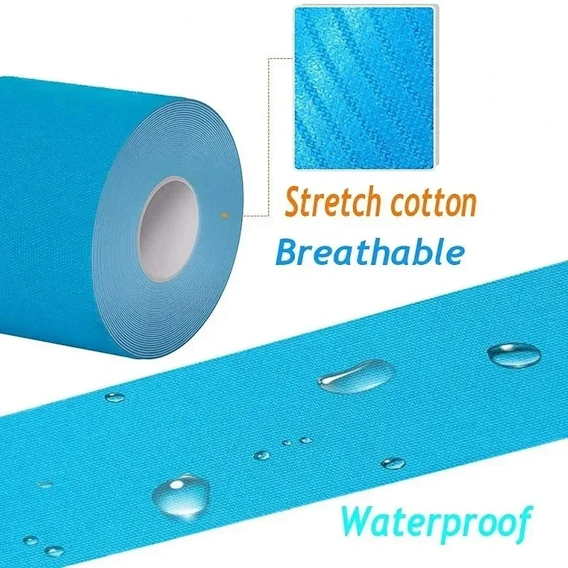 5-10 سنتيمتر الرياضة كينيسيو ا - مراجعة Kinesiology Tape Sports وسعره