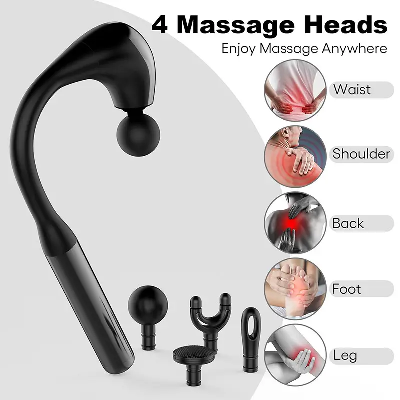 مسدس تدليك عالي الجودة لاسلكي  - مراجعة Massage Gun Deep Tissue وسعره
