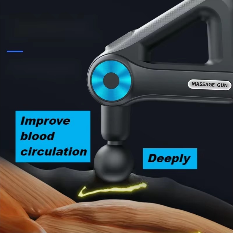 مسدس تدليك صغير مثلث الشكل للر - مراجعة Massage Gun Deep Tissue وسعره
