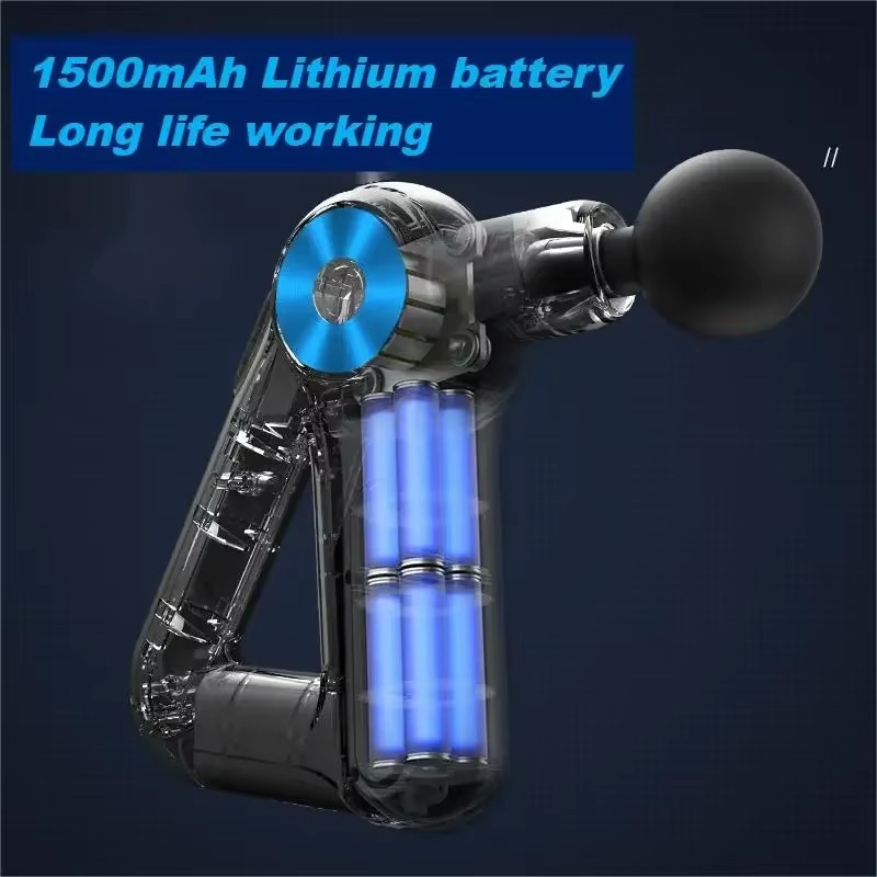 مسدس تدليك صغير مثلث الشكل للر - مراجعة Massage Gun Deep Tissue وسعره