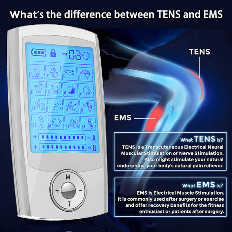 جهاز تحفيز العضلات TENS بـ 24  - مراجعة Tens Pain Relief Unit وسعره