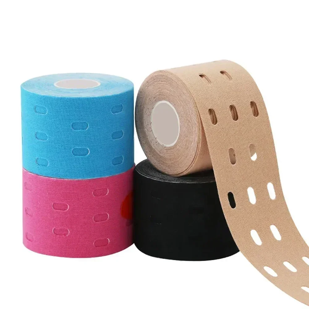 شريط لاصق مرن مثقب للعضلات بطو - مراجعة Kinesiology Tape Sports وسعره