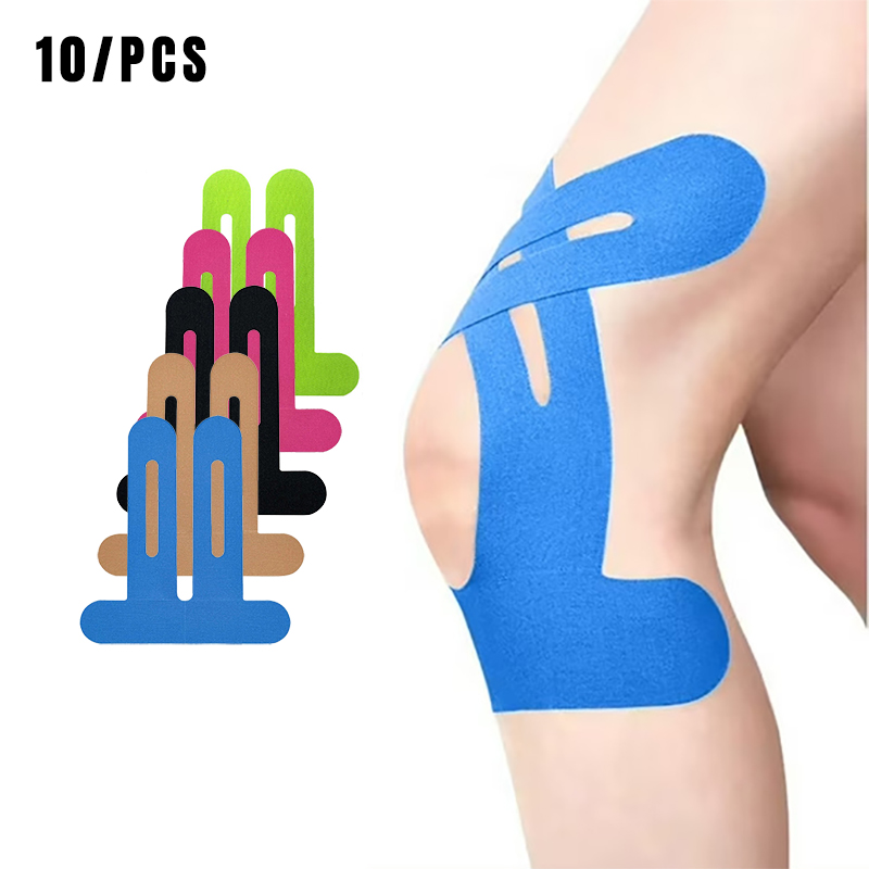 10 قطع من شريط الكينيسيولوجي ل - مراجعة Kinesiology Tape Sports وسعره