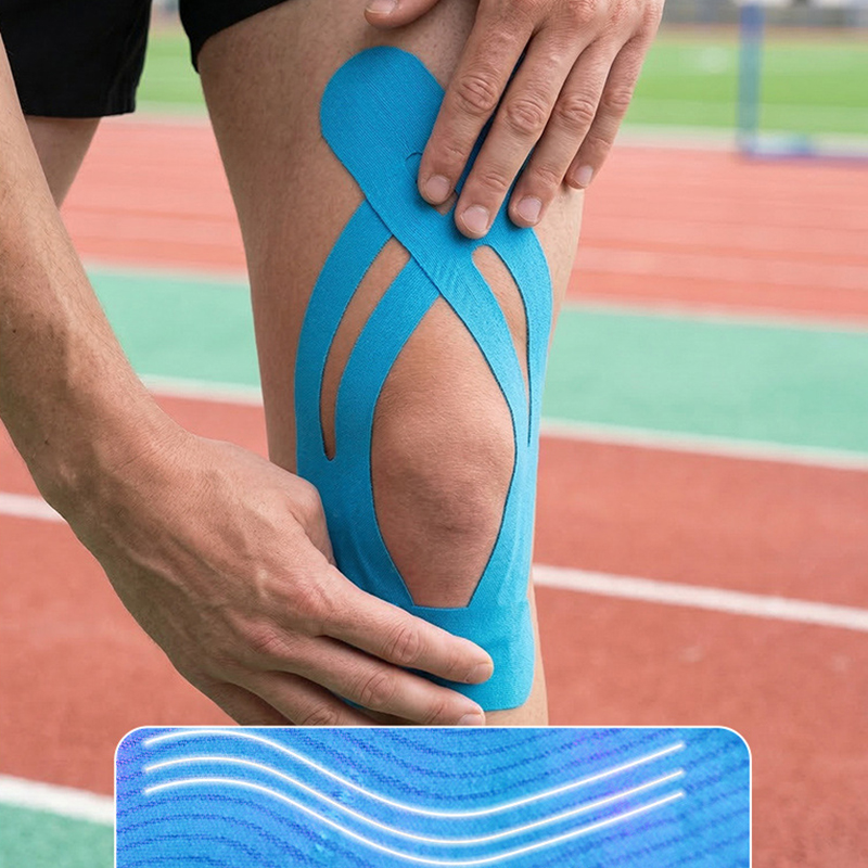 10 قطع من شريط الكينيسيولوجي ل - مراجعة Kinesiology Tape Sports وسعره
