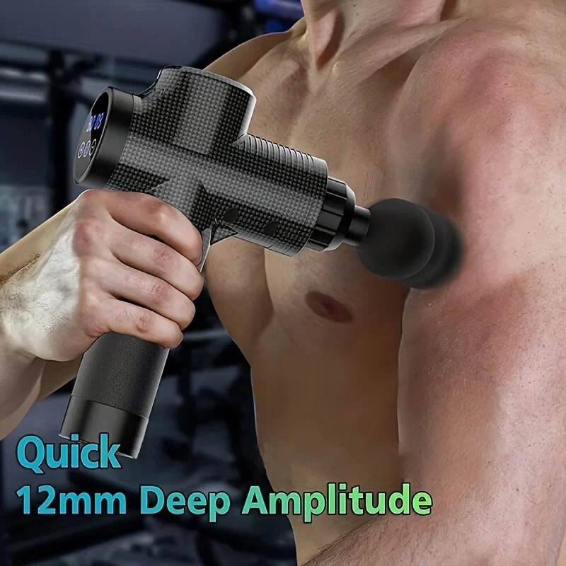 جهاز تدليك عضلات الوجه المحمول - مراجعة Massage Gun Deep Tissue وسعره