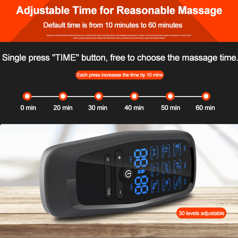EMS وحدة التحفيز الكهربائي للع - مراجعة Tens Pain Relief Unit وسعره