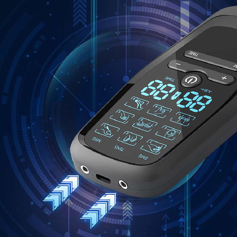 EMS وحدة التحفيز الكهربائي للع - مراجعة Tens Pain Relief Unit وسعره