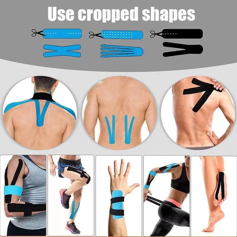 2.5 سنتيمتر * 5 متر شريط علم ا - مراجعة Kinesiology Tape Sports وسعره
