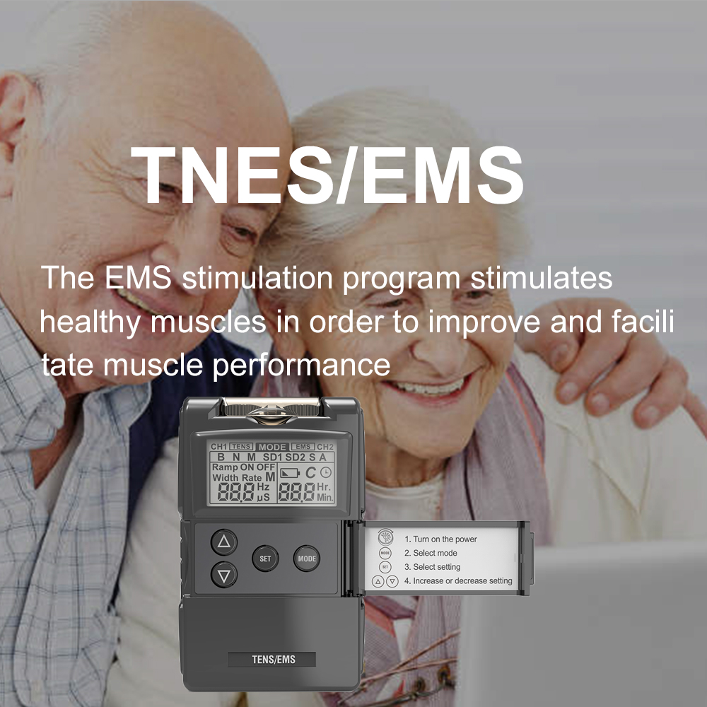 جهاز تحفيز العضلات EMS الجديد  - مراجعة Tens Pain Relief Unit وسعره