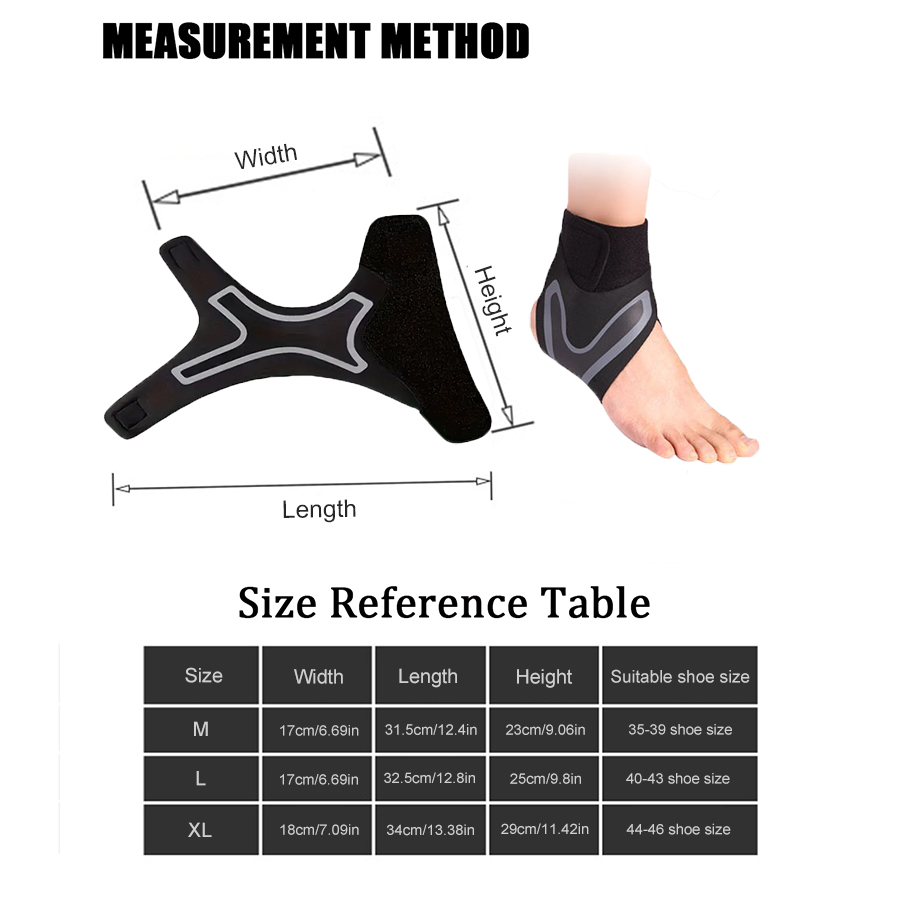 دعامة كاحل قابلة للتنفس مع ضغط - مراجعة Ankle Brace Support وسعره