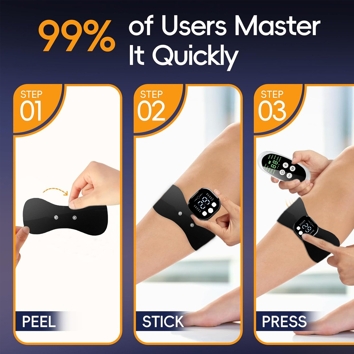 جهاز تحفيز العضلات اللاسلكي EM - مراجعة Tens Pain Relief Unit وسعره