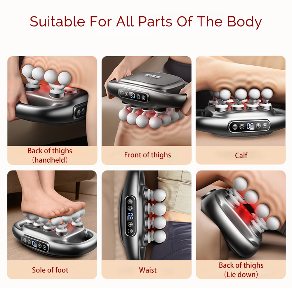 16-رئيس اللفافة بندقية عالية ا - مراجعة Massage Gun Deep Tissue وسعره