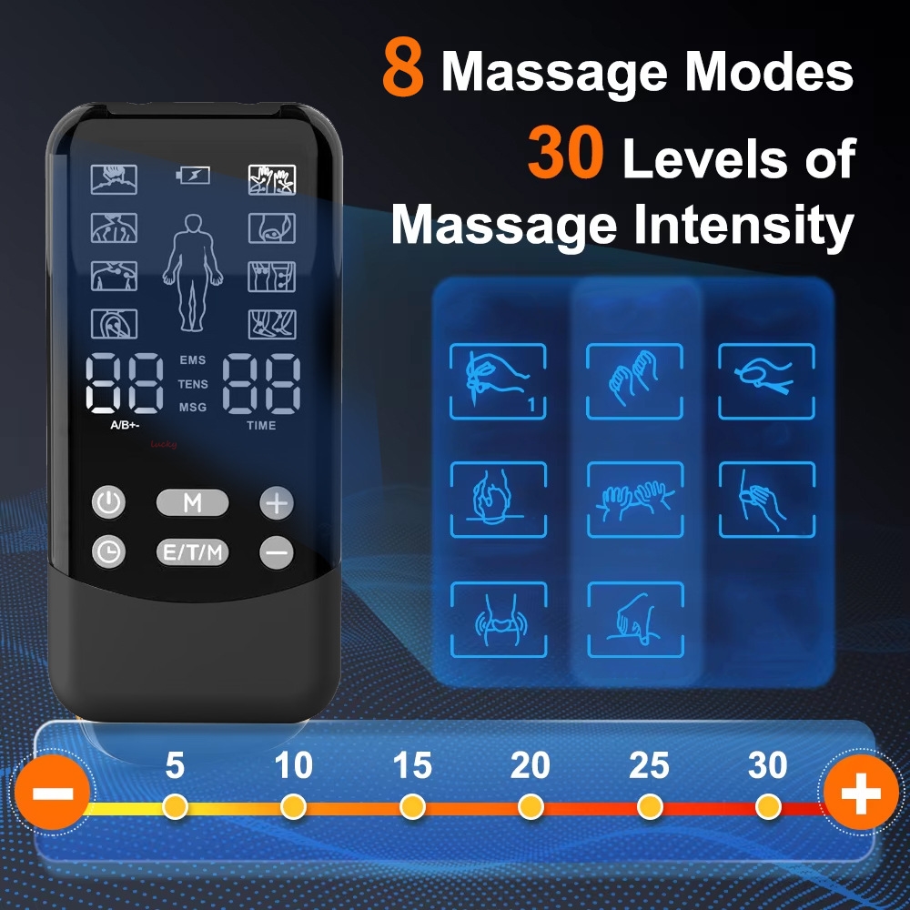 جهاز تحفيز العضلات EMS TENS لت - مراجعة Tens Pain Relief Unit وسعره