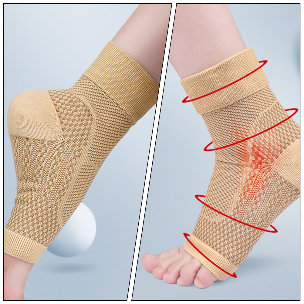 زوج واحد من جوارب دعم الكاحل ا - مراجعة Ankle Brace Support وسعره