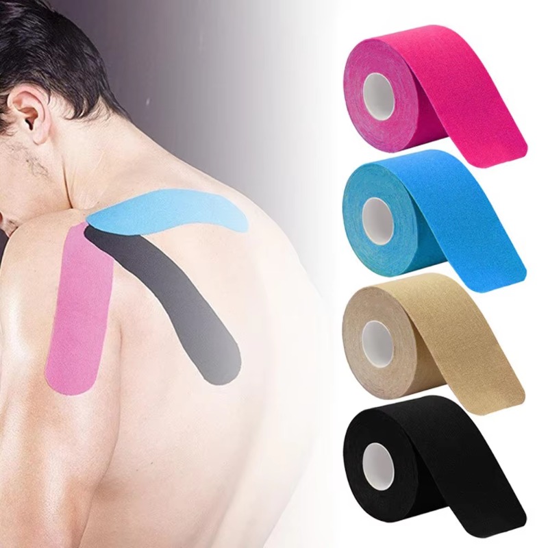 شريط كينيسيولوجي رياضي لتخفيف  - مراجعة Kinesiology Tape Sports وسعره