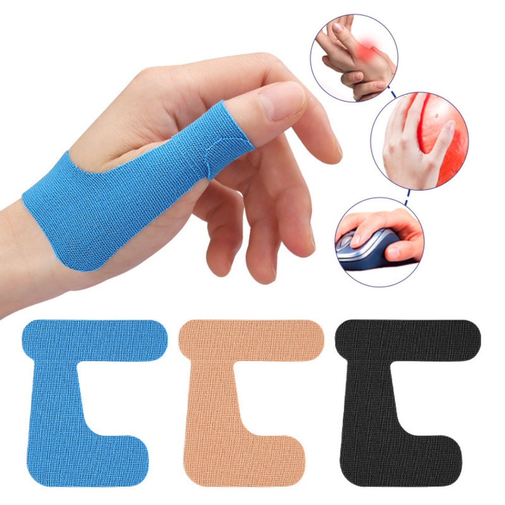 5 قطع من شريط دعم الإبهام المق - مراجعة Kinesiology Tape Sports وسعره